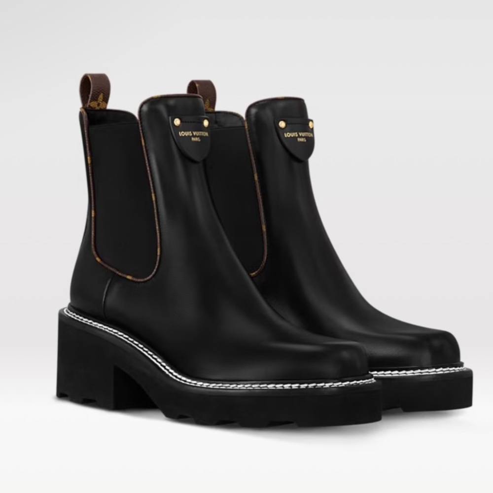 Louis Vuitton Beaubourg Ankle Boot (Louis Vuitton) - Size 38